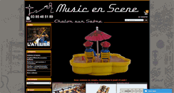 Desktop Screenshot of musicenscene.fr